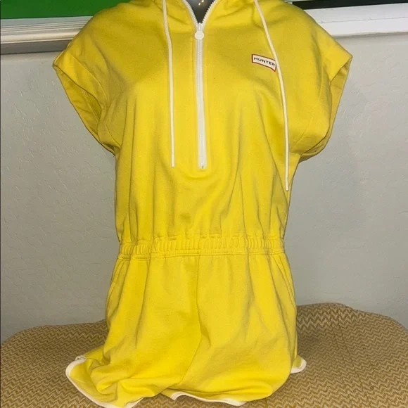 Hunter Yellow Hooded jumpsuit - Picture 2 of 8